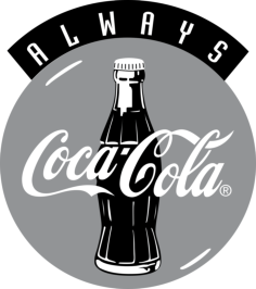 Cocacola 1 Stencil Svg Vector, Free Vectors File